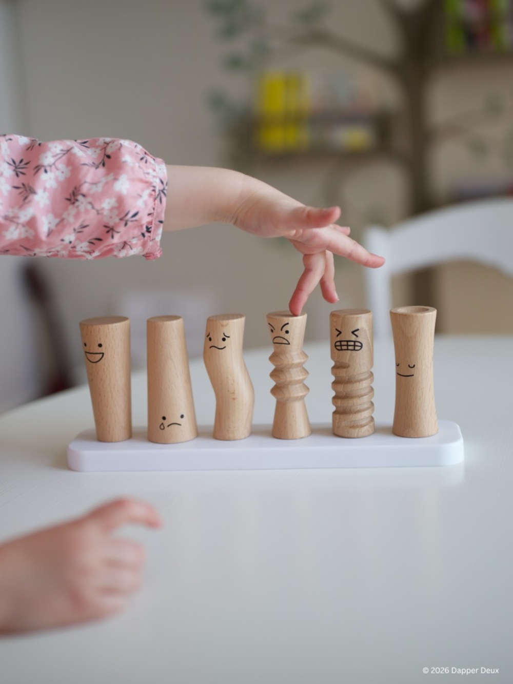 Lovever | Wooden Emotion Peg Dolls from the Observer Play Kit